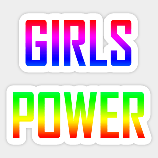 Girls Power Sticker